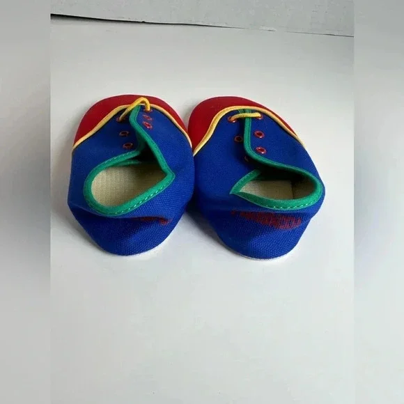 Vintage Playskool Crib Shoes Red, Blue, Green, Yellow - Picture 5 of 8